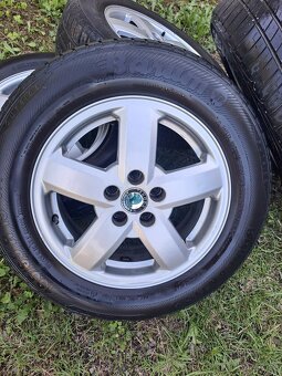 Alu kola 5x100 Octavia,Fabia,Roomster,Rapid 195/65 R15 - 3
