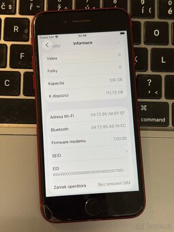 📱 iPhone SE 2020 RED 128 GB ✅ Perfektní stav - 3
