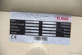 Dvoukotoučová elektrická bruska ELMAG DSM 150 W - 3