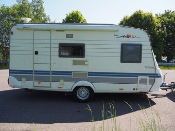 HOBBY EXCLUSIVE 440 obytný karavan, POJEZD, TOP STAV + VÝBAV - 3