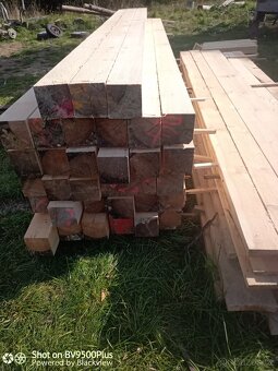 Prodám fošny, trámy, hranoly,latě, borovicové, smrkové. - 3