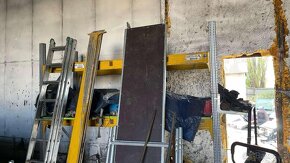 Paletové regály - žluté - 3