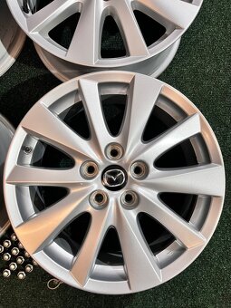 5x114,3 R17 Mazda CX originál Alu - ET 50, výborný stav - 3