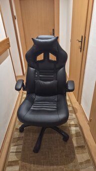 Kancelářské křeslo Racing Pro ZK-016 černé - 3