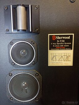 Sherwood reprobedny 4 pásma, 300W, 8 ohmů. výška 112 cm. - 3