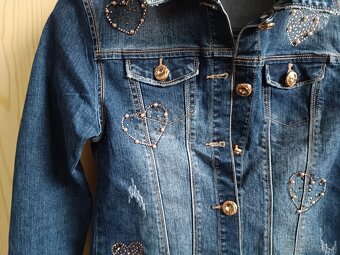 Dívčí riflová bunda - 3