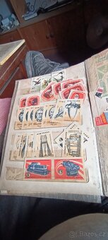 Staré nálepky na sirky - 3