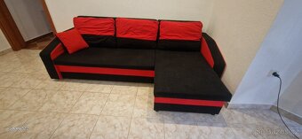 Rozkládací rohová sedačka - 3