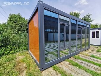 Obytný kontejner PMP 3 x 6 m s prosklenou stěnou - 3