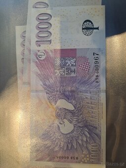 1000 kč s přítiskem - 3