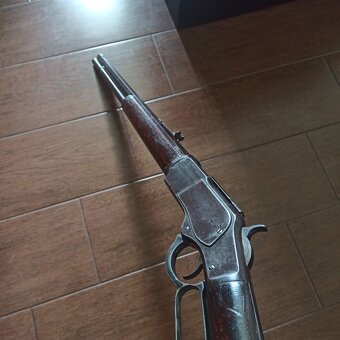 Opakovačka Winchester 1873 ráže 38-40WCF pěkný stav - 3