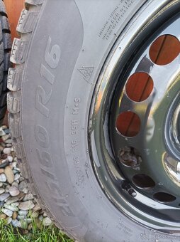 Zimní plechové disky 215/60 r16 - 3