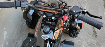Nová dětská čtyřkolka Cobra 49ccm oranžová, E startér a DO - 3