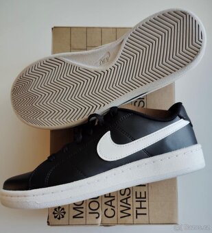 Černé kožené tenisky Nike, vel.38,5 - 3