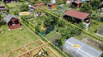 Prodej zahrádky s chatkou na vlastním pozemku 220 m2, Strako - 3