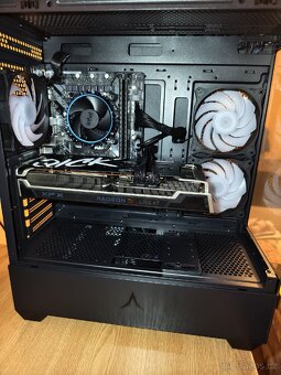 Herní PC i3 14100f/16DDR4/6700XT/1TBssd/750w záruka - 3
