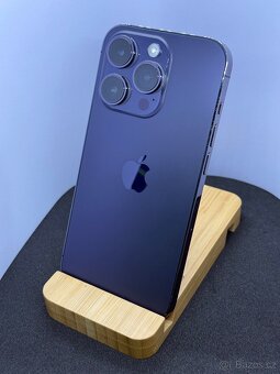 iPhone 14 Pro 256 GB Deep Purple - Baterie 100 %, záruka - 3