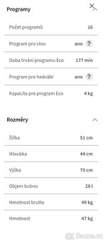 Prodám automatickou pračku - 3
