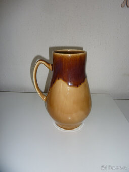 Keramický pivní džbán 2litry, výrobce Ditmar Urbach Teplice - 3