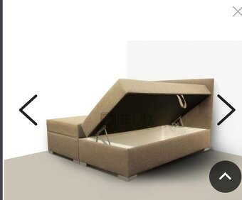 Moderní postel Boxspring 180 x 200cm - 3