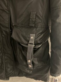 Černá zimní bunda - 3