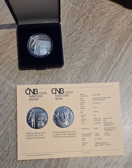 Stříbrná mince 200kč 450. výročí narození Jana Jessenia 2016 - 3