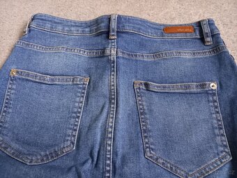 Džínová minisukně s pruhy Orsay S / 36 / 8 - 3