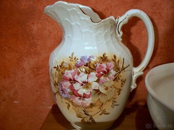 starý keramický džbán-umyvadlo - 3