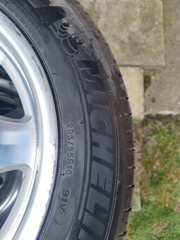 Original alu.kola.mercedes 5x112 R16 205 55 16 - 3