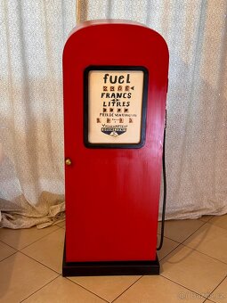 Tankovací Stojan Retro skříň Pumpa - 3