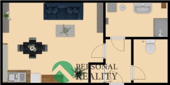 Pronájem byty 1+kk, 36 m2 - Nový Bydžov, ev.č. 02307 - 3