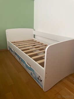 Dětská postel s úložným prostorem 160x80 cm - 3