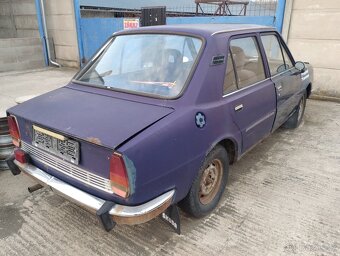 Škoda 120 - Původní doklady, plně pojízdná, Veškeré náhradní - 3