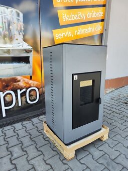 Teplovodní kamna na pelety 13 kW, WiFi, autozápal, aplikace - 3