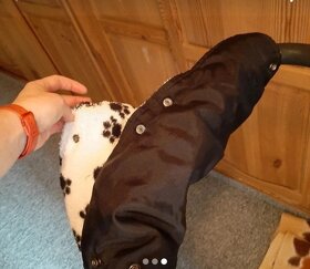 Zimni fusak na ruce na madlo kočárku - 3