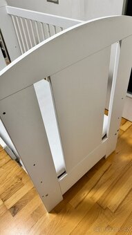 Dětská postel Klups Žirafa Safari bílá 120x60 - 3