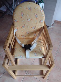 Dřevěná židlička - 3