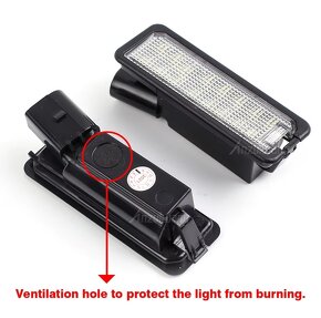 LED PODSVÍCENÍ SPZ  VW GOLF  PASSAT - 3