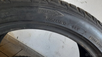 Zimní MICHELIN 205/45 R17 - 3