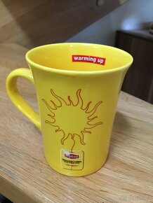 Reklamní hrnek Lipton, žlutý, Warming up, - 3