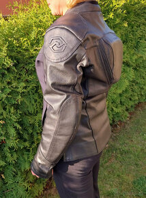 Dámská motorkářská kožená bunda zn. NAZRAN - 3