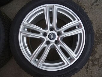 Alu disky na Audi A6, vel. 18", 5x112,ET 30, zimní sada - 3
