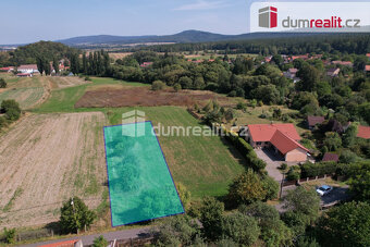 Prodej stavebního pozemku 1218 m2 v obci Běštín, okrese Bero - 3