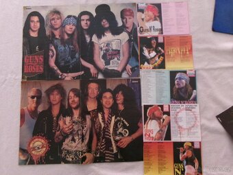 Guns N´Roses - sbírka článků a plakátů. - 3