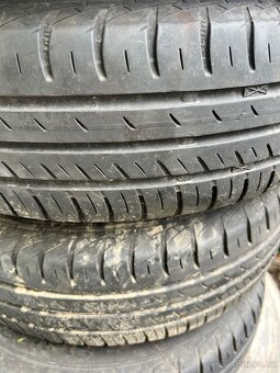Sada litá kola 4x100 r13 s letním pneu 165/70 r13 - 3