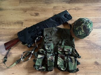 Sada na airsoft, obal, helma, popruh, vesta - 3