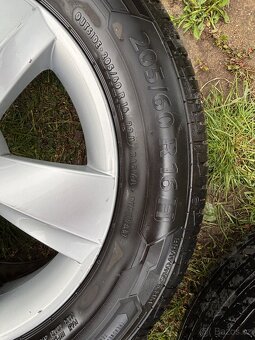 Orig.ALU kola Škoda s letní pneu 205/60 R16 H a rezervou - 3