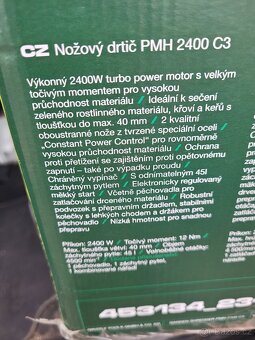 Drtič větví parkside nový - 3