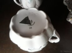Růžový porcelán - velká souprava originál - 3