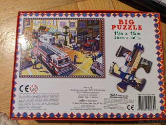 Puzzle hasiči - 42 velkých kousků - 3